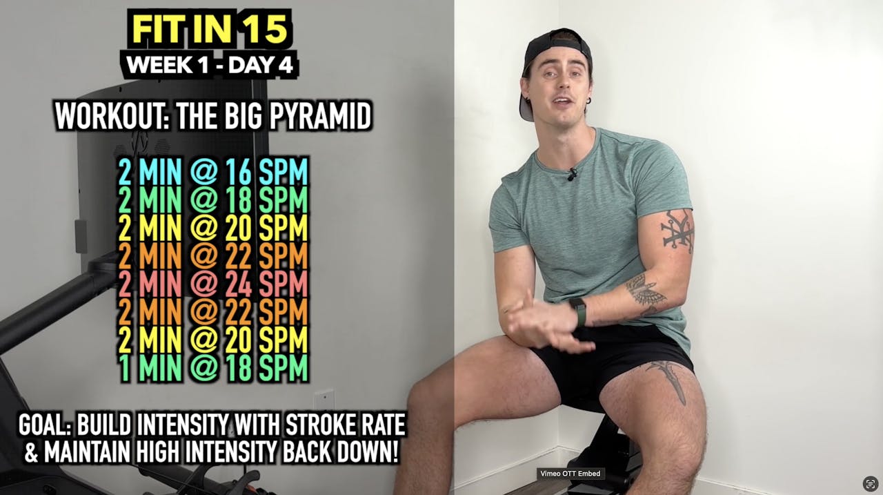 Fit in 15: The Big Pyramid (Week 1 - Day 4) - The