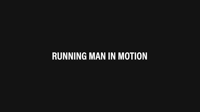 Running Man In Motion HIITSTEP Exercises Horizontal