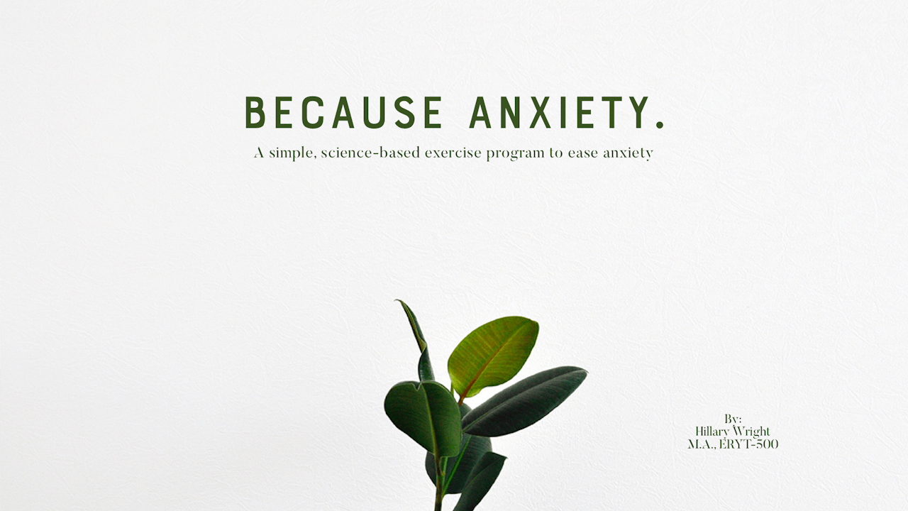 Because Anxiety. 