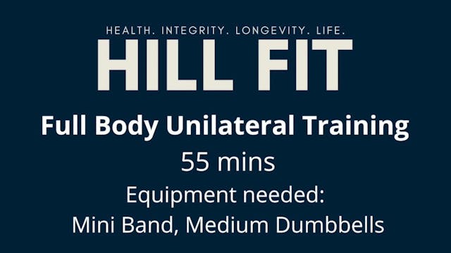 Full Body Unilateral Training