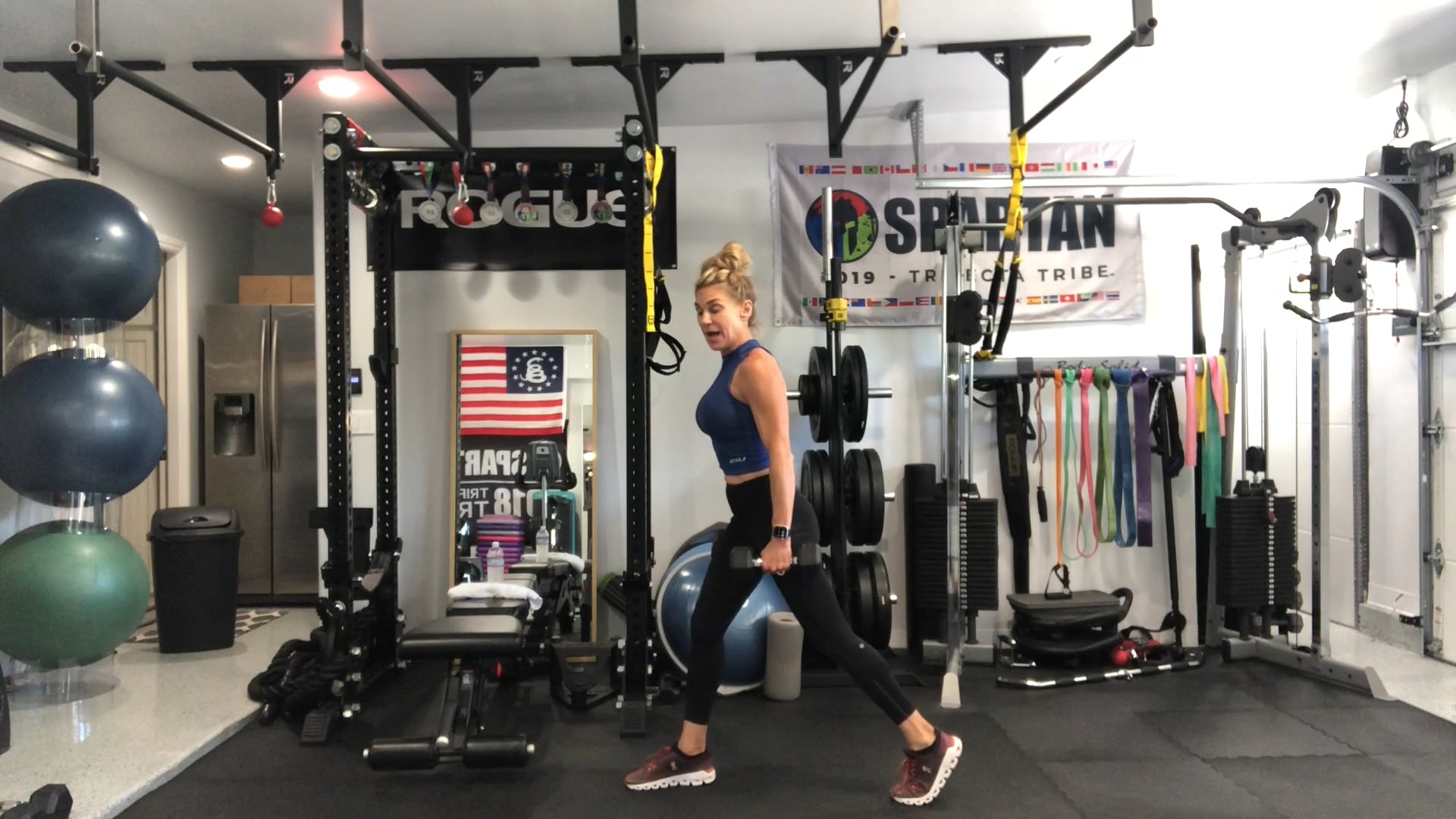 35 min Lunge Series with a side of Standing Core