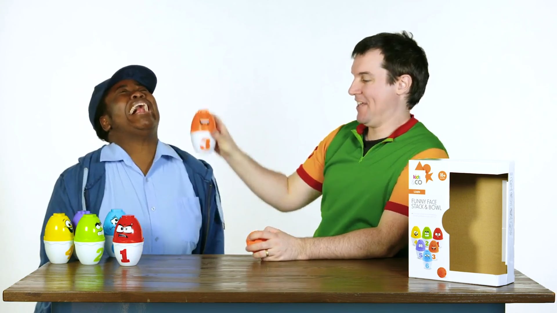 26. Funny Face Stack & Bowl