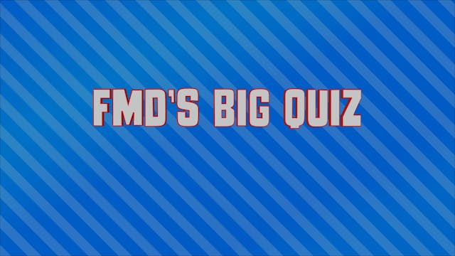 COB 1 | 1-3 Year Olds | FMD BiG Quiz
