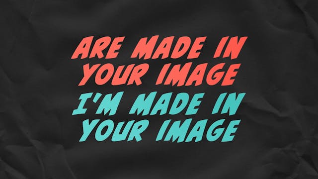 Worship | Made In Your Image (Backing...
