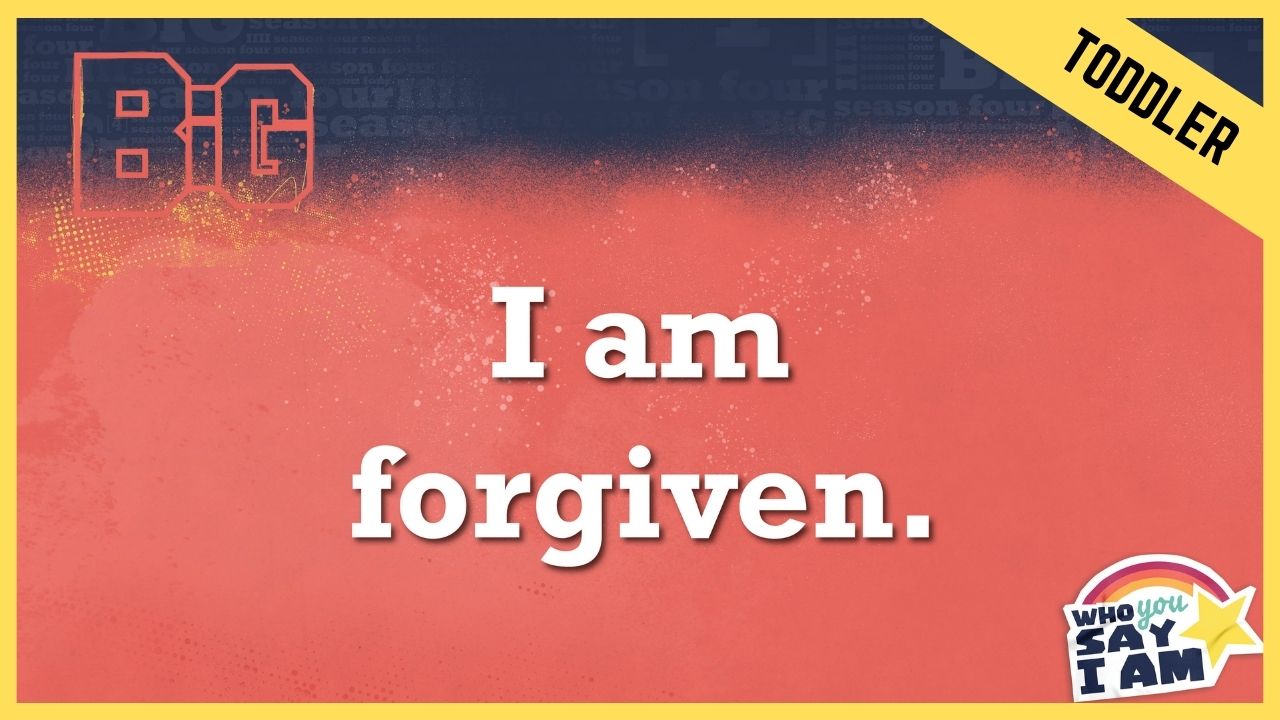 Toddler (1-3 Year Olds) Lesson 1: I Am Forgiven | Print Material.zip