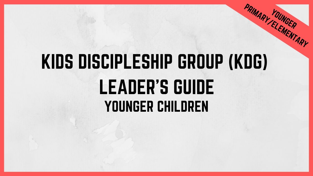 KDG Leader's Guide Younger Children 