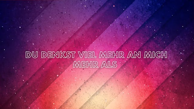 Du Kennst Mich (You Know Me) Lyric Video