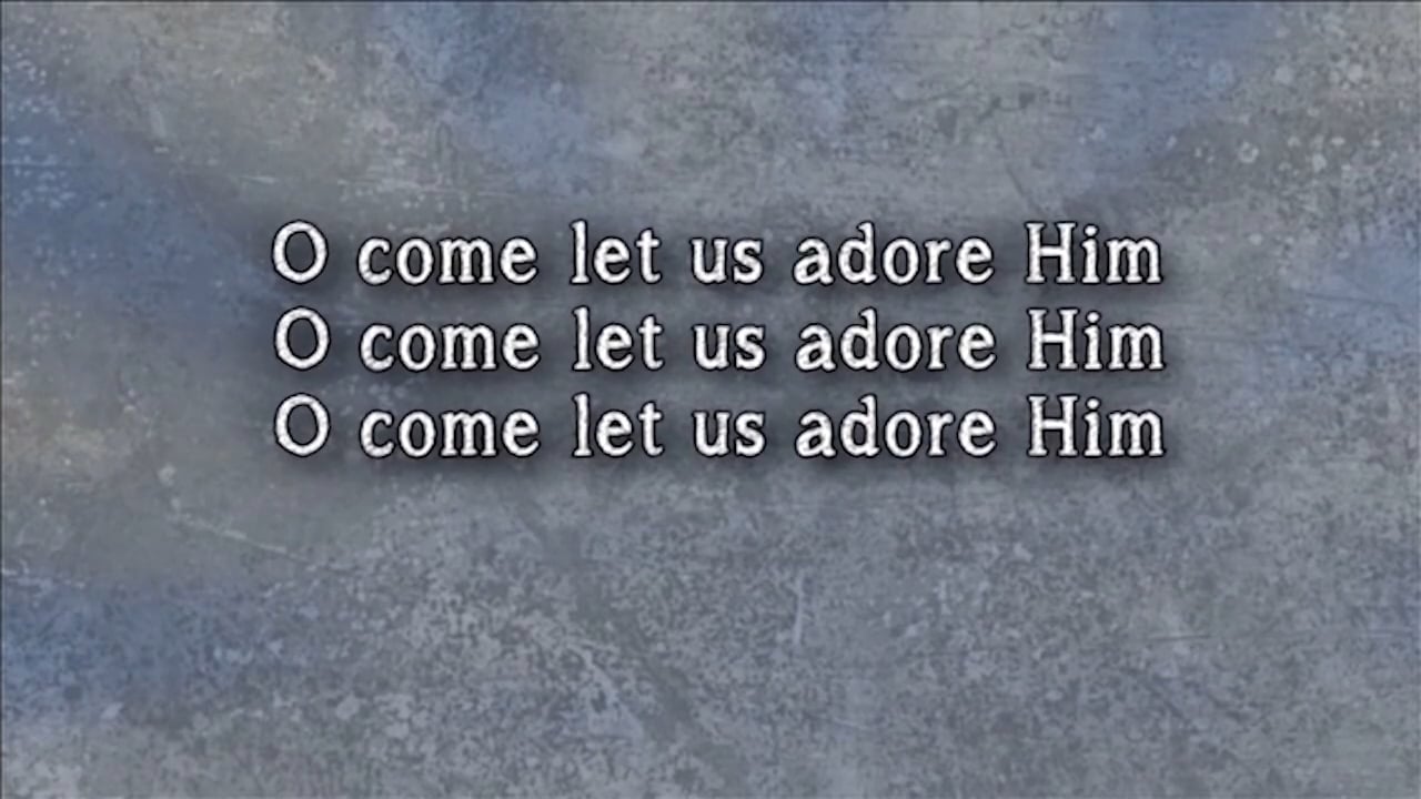 Celebrate - WORSHIP: O Come Let Us Adore Him (FULL)