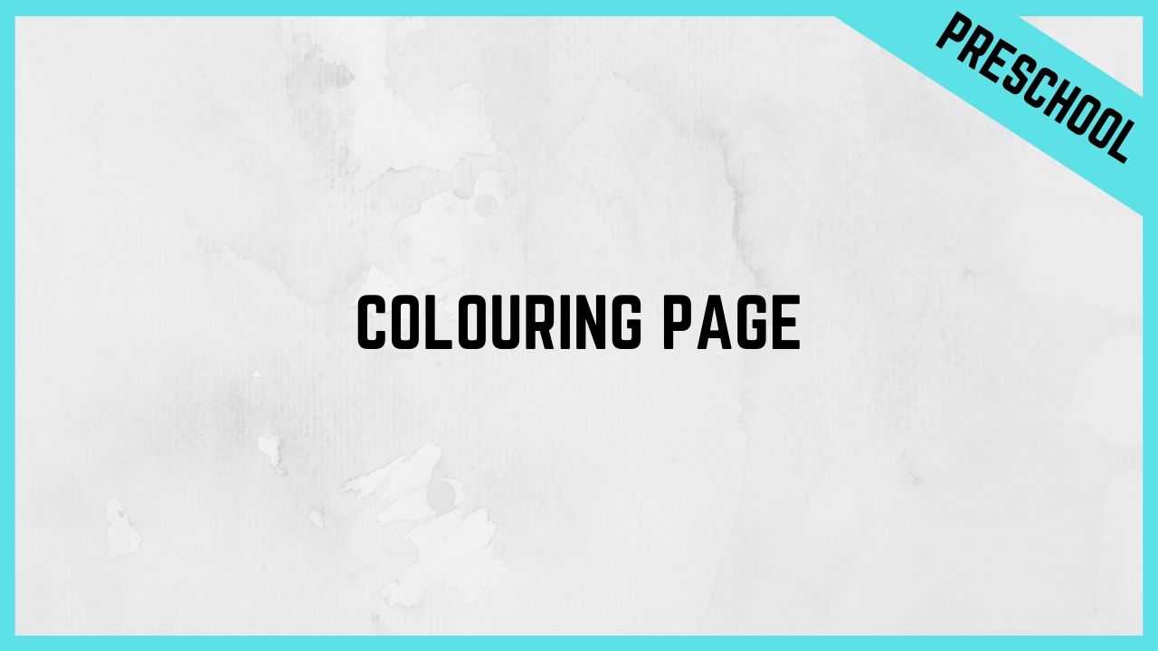 Colouring Page PDF