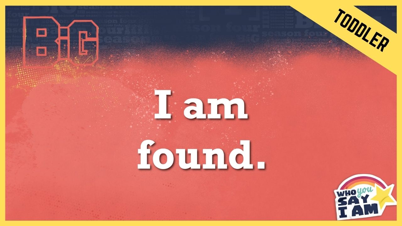 Toddler (1-3 Year Olds) Lesson 3: I Am Found | Print Material.zip