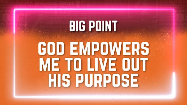 MOS 3 | 8-12 Years Old | BiG Message