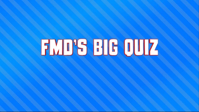 1-3 Year Olds | FMD BiG Quiz | Lesson 1