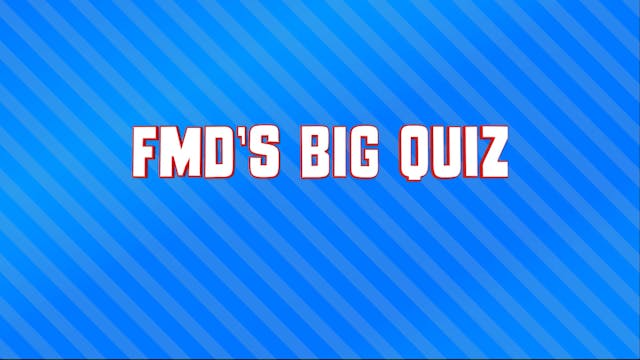 BCM 1 | 1-3 Year Olds | FMD BiG Quiz