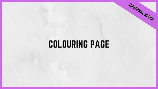 Colouring Page PDF
