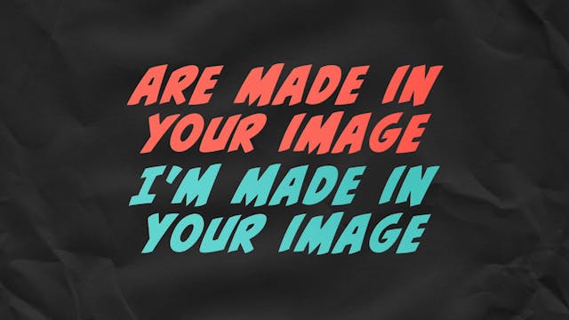 Can You Believe It!? - WORSHIP: Made In Your Image (BACKING)