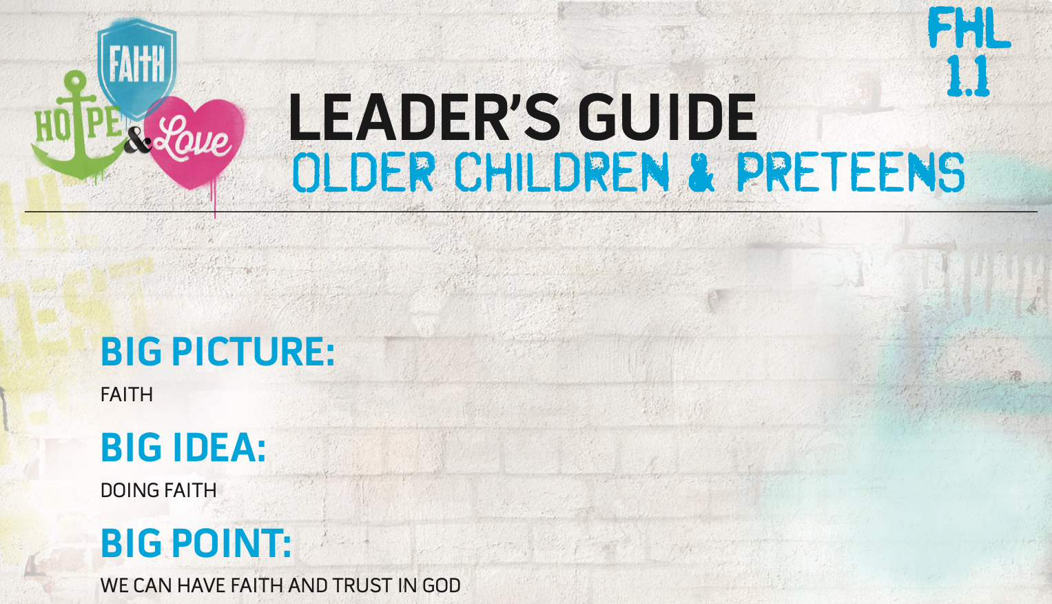 Leader's Guide - Older + Preteens