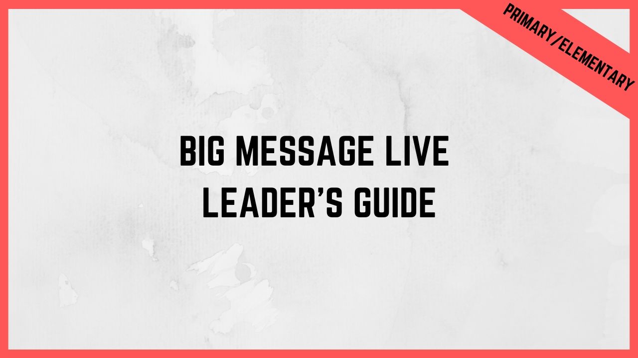 BiG Message Live