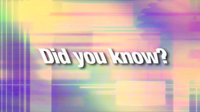 Did You Know (Backing Track)