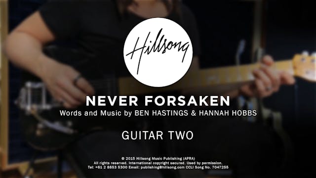 12. NEVER FORSAKEN: GUITAR 2 (UP)