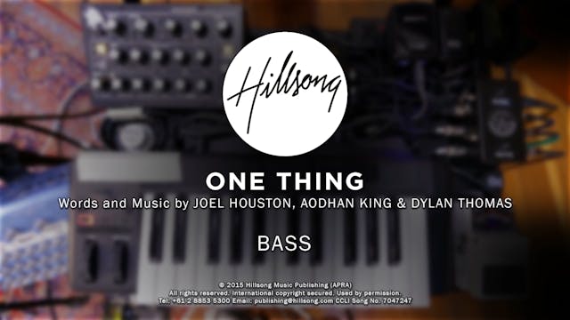 3. ONE THING: BASS (UP)