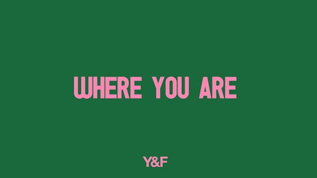 Where You Are (Music Video)