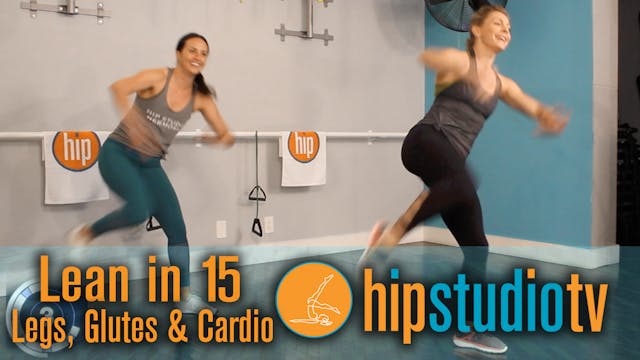 hip Lean in 15 Legs, Glutes & Cardio