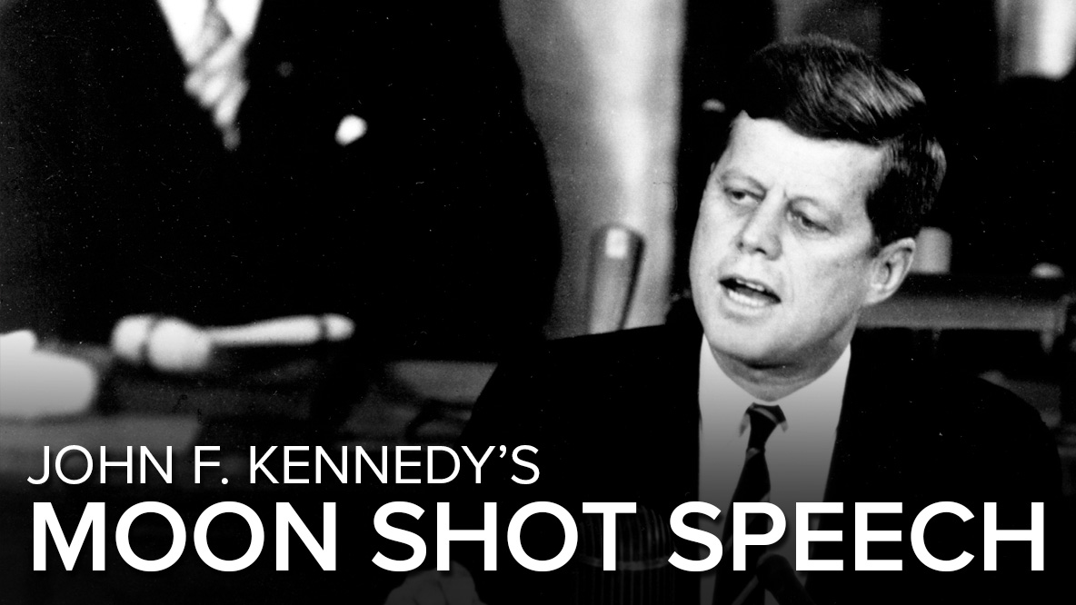 John F. Kennedy's Moon Shot Speech - History Hit