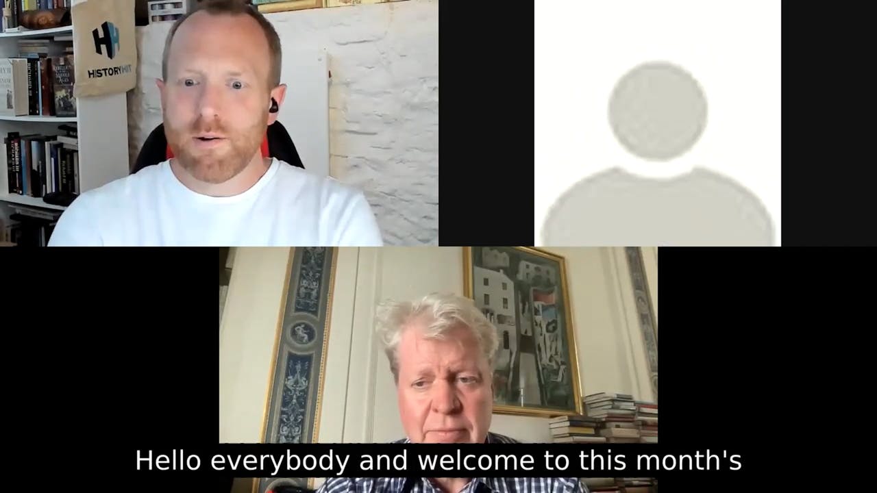 History Hit Book Club Matt Lewis and Charles Spencer Live Q&A on The