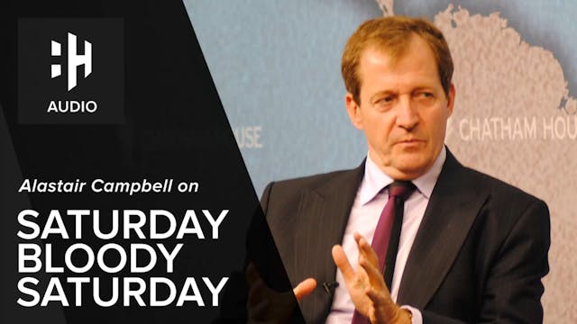 🎧 Alastair Campbell on Saturday Blood...