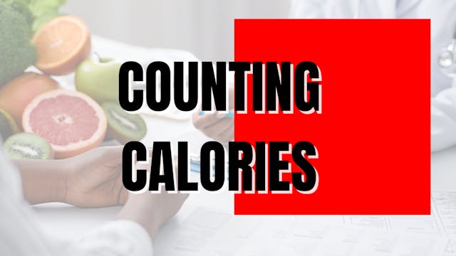 Counting Calories