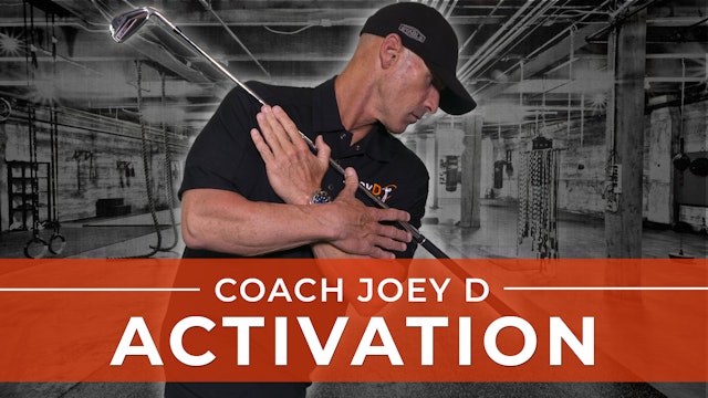 Coach Joey D: Golf Fitness Activation
