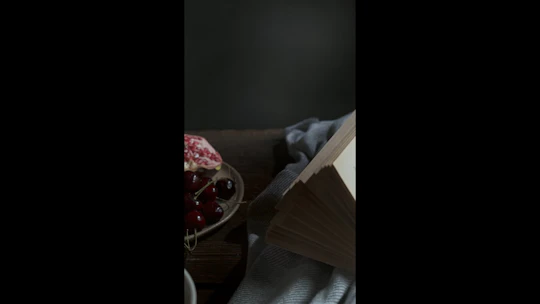 Cozy Autumn Table Scene