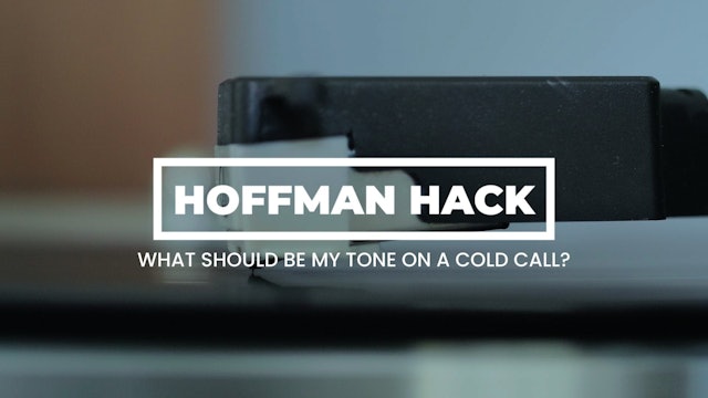 Hack: What Should Be My Tone on a Cold Call?
