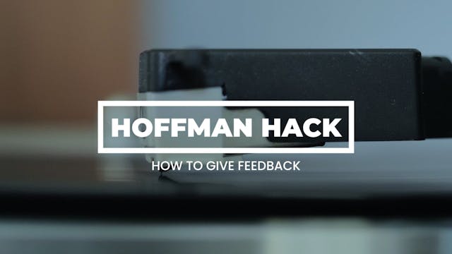 Hack: How to Give Feedback