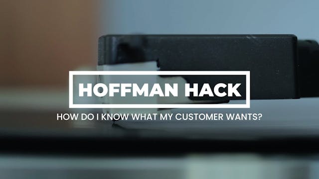 Hack: How Do I Know What My Customer ...