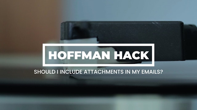 Hack: Should I Include Attachments in My Emails?