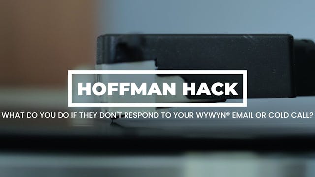 Hack: What Do You Do if They Don't Re...