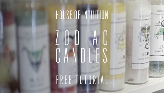 House of Intuition's Zodiac Candles