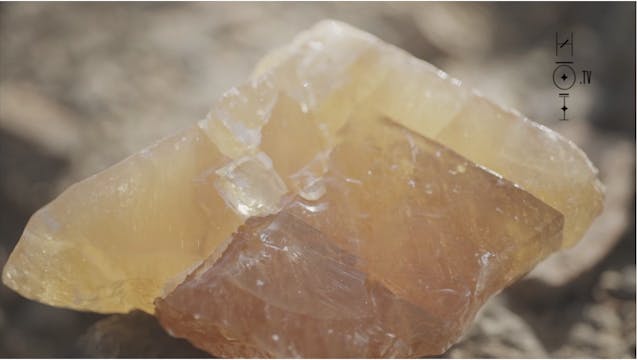 Honey Calcite