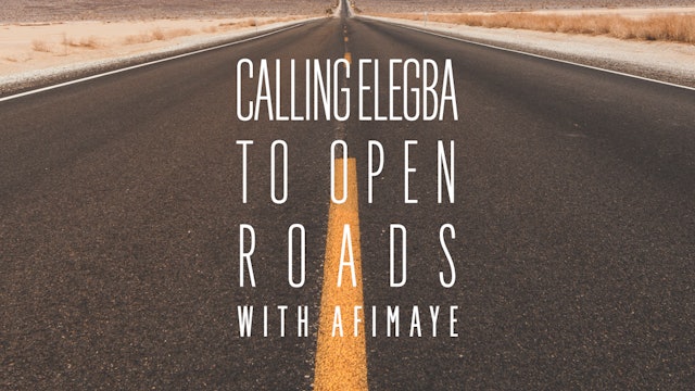 Calling Elegba to Open Roads