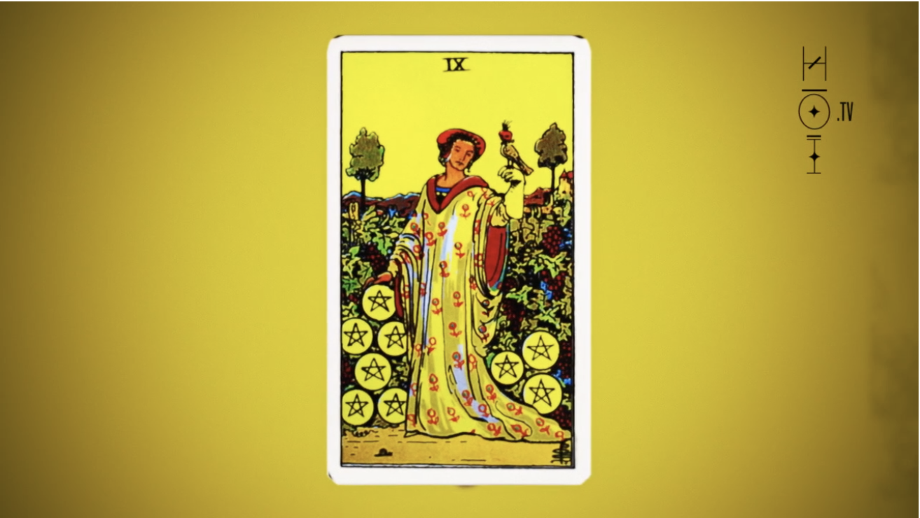 Nine of Pentacles