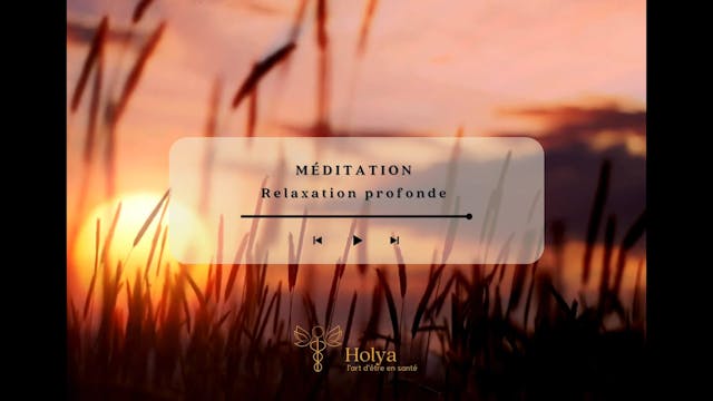 relaxation profonde 