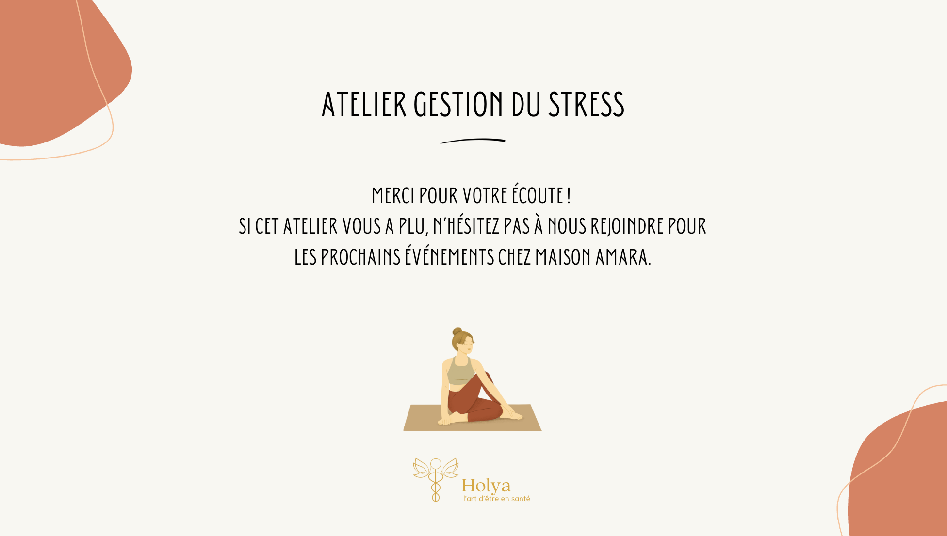 Atelier gestion du stress