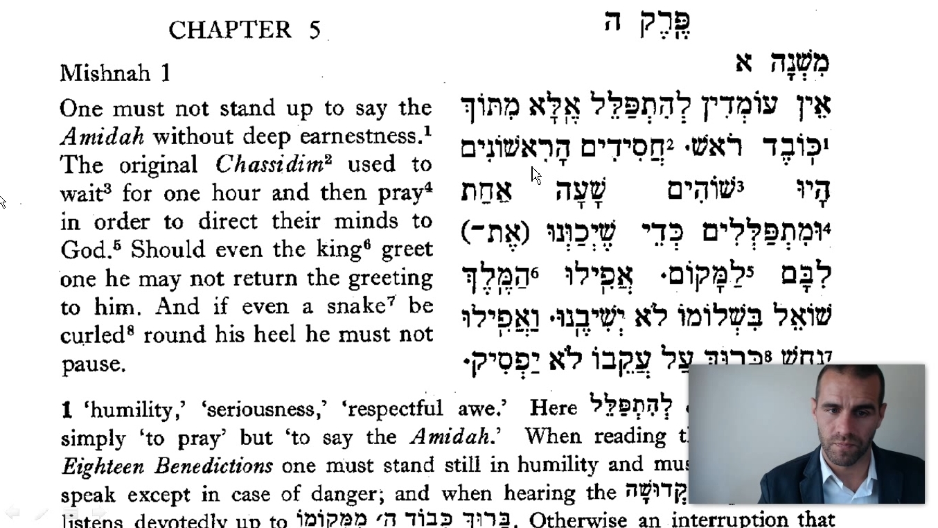 #8 ✡ Brachot 3:4-5:1 