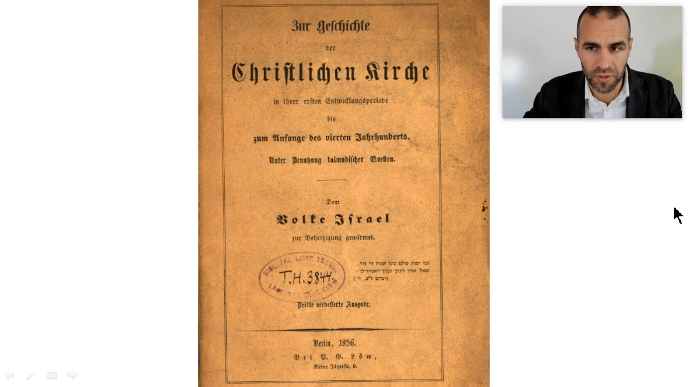 History #10 ✡ Dr. Biesenthal & Gospel According to the Rabbis (Early Church 2)