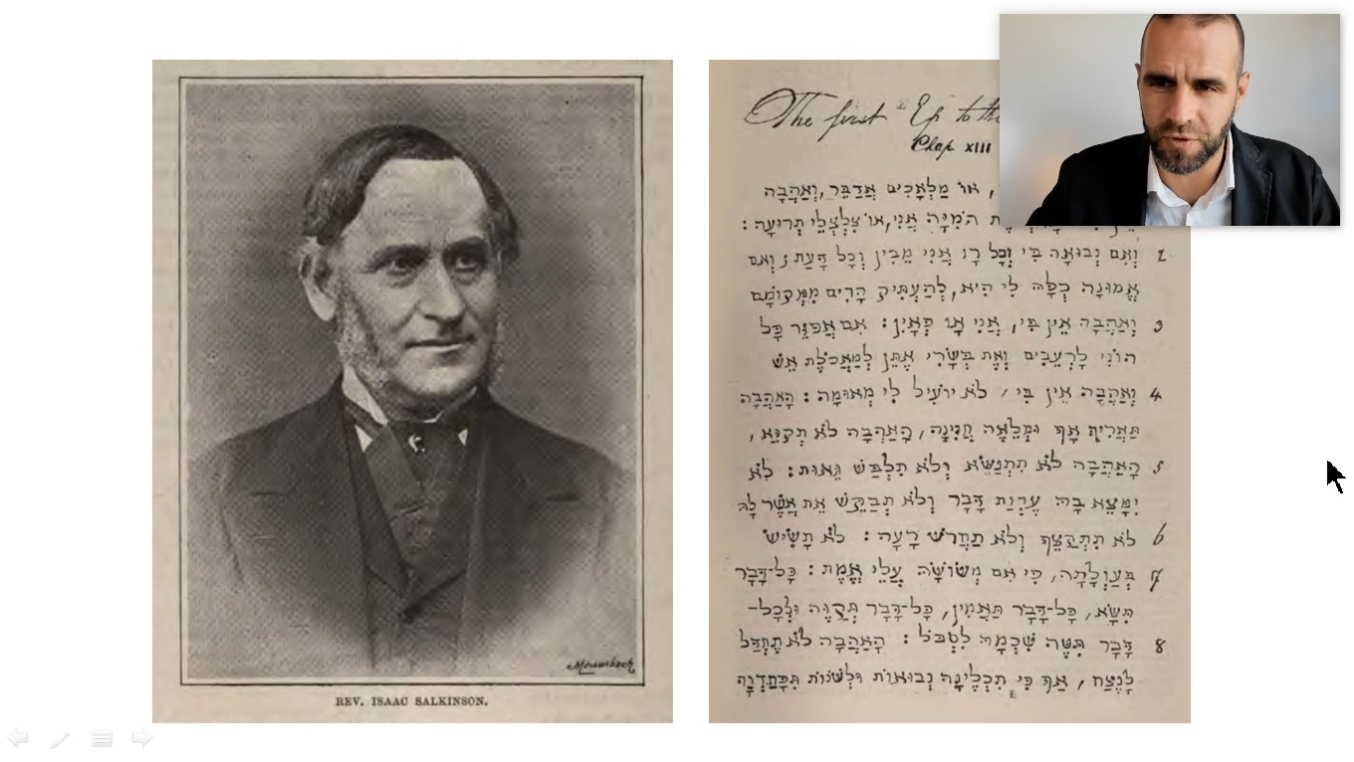 History #16 ✡ Salkinson the Translator: Hebrew Christian Member of the Haskalah