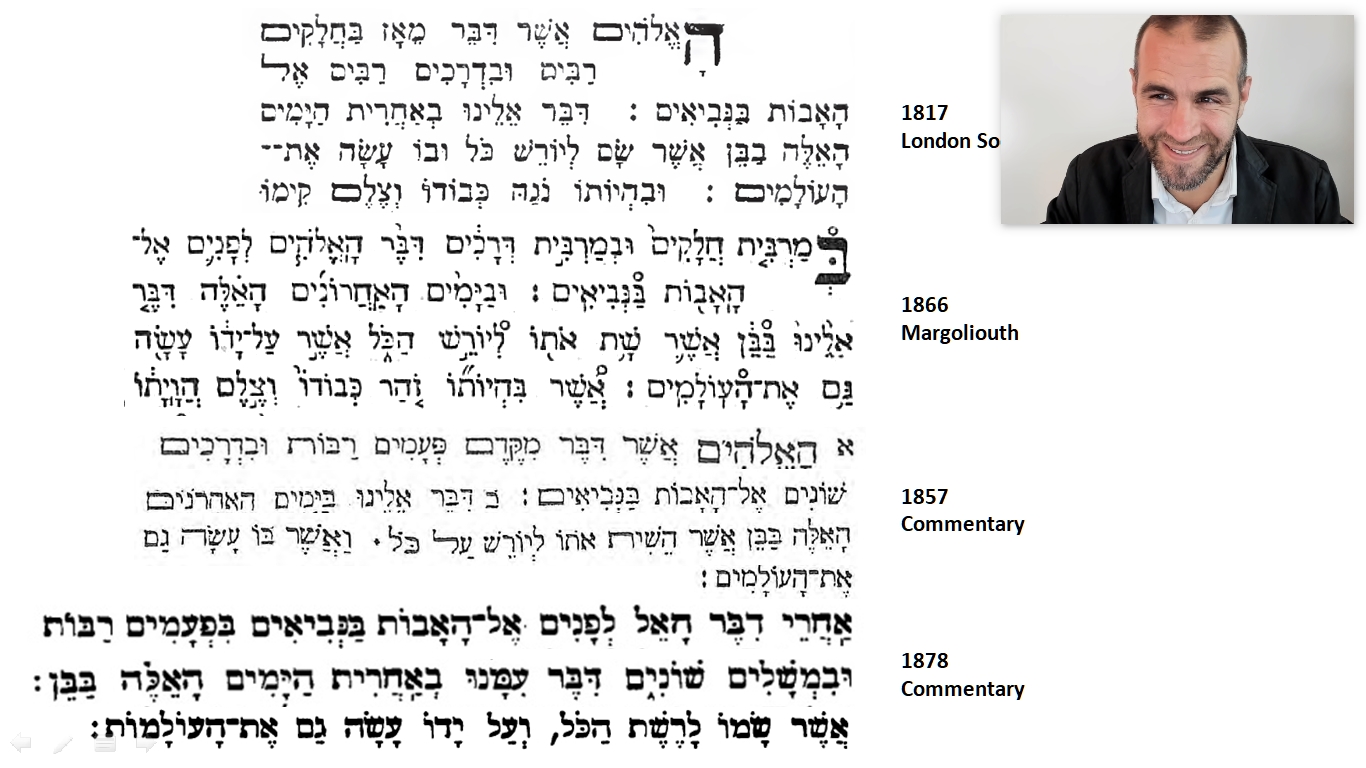 History #8 ✡ Overview of Biesenthal's Books & Comparison of Hebrew Translations