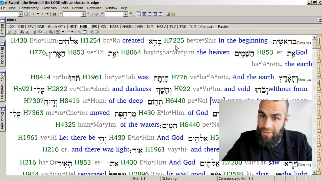 E-SWORD 3: Study the Holy Bible by comparing different versions and translations