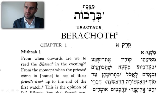 #5 ✡ Brachot 1:1