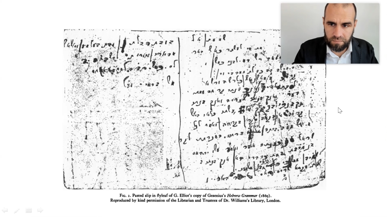 History #22 ✡ The Unlikely Friendship Between Mary Ann Evans & Emanuel Deutsch